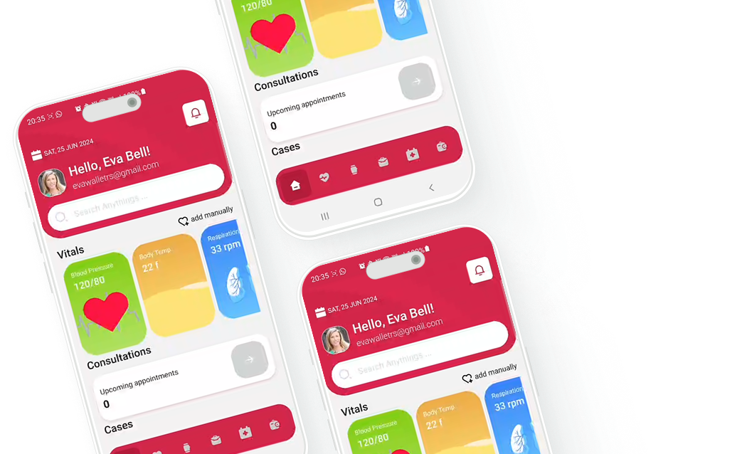 Healthcare App Interface